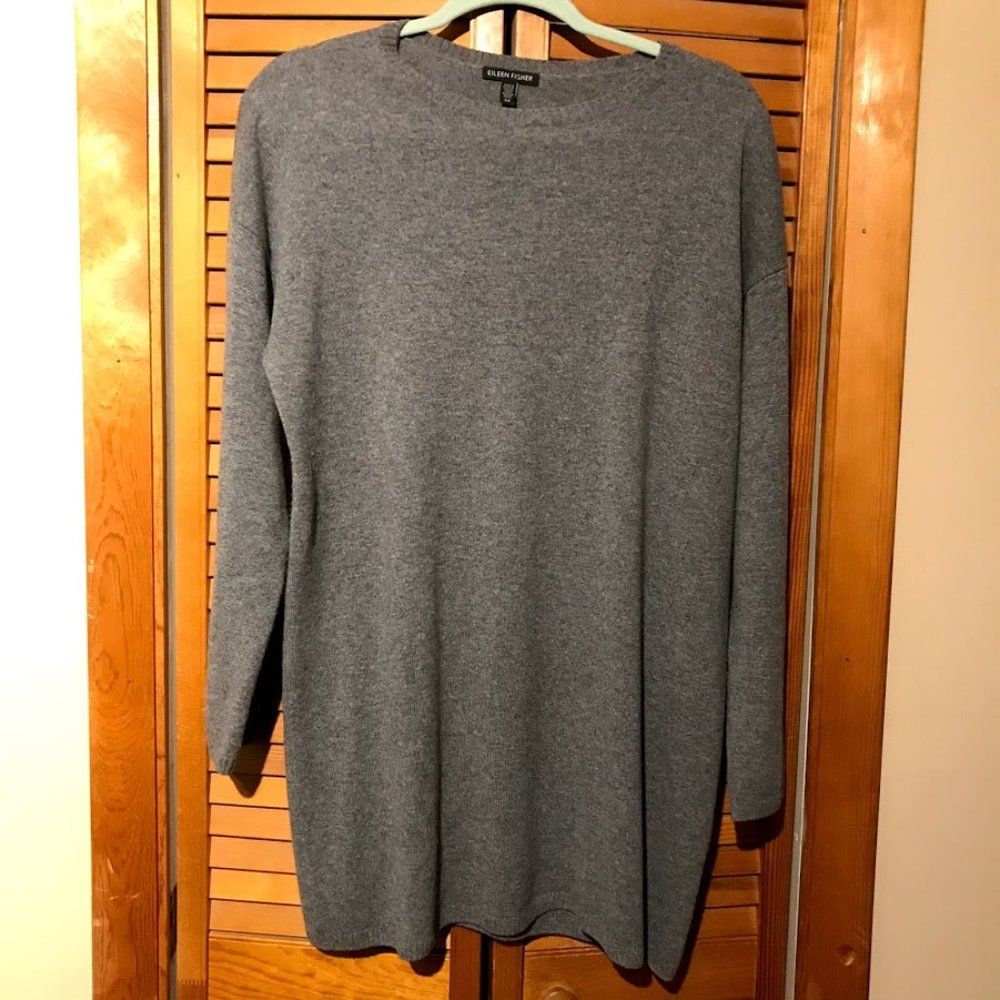 Eileen Fisher tunic sweater